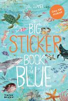 Book Cover for The Big Sticker Book of the Blue by Yuval Zommer