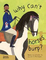 Book Cover for Why can't horses burp? by Nick Crumpton