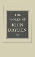 Book Cover for The Works of John Dryden, Volume IX by John Dryden