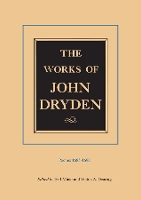 Book Cover for The Works of John Dryden, Volume III by John Dryden