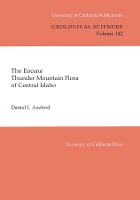 Book Cover for The Eocene Thunder Mountain Flora of Central Idaho by Daniel I. Axelrod