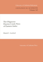 Book Cover for The Oligocene Haynes Creek Flora of Eastern Idaho by Daniel I. Axelrod