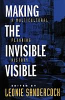 Book Cover for Making the Invisible Visible by Leonie Sandercock