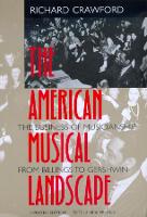 Book Cover for The American Musical Landscape by Richard Crawford