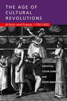 Book Cover for The Age of Cultural Revolutions by Colin Jones