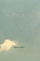 Book Cover for A Problem of Presence by Matthew Engelke