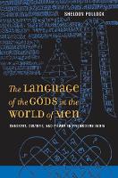 Book Cover for The Language of the Gods in the World of Men by Sheldon Pollock