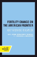 Book Cover for Fertility Change on the American Frontier by Lee L. Bean, Geraldine P. Mineau, Douglas L. Anderton