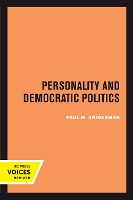 Book Cover for Personality and Democratic Politics by Paul M. Sniderman