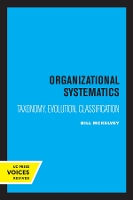 Book Cover for Organizational Systematics by Bill McKelvey