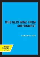 Book Cover for Who Gets What from Government by Benjamin I. Page