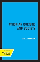 Book Cover for Athenian Culture and Society by TBL Webster