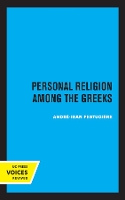 Book Cover for Personal Religion Among the Greeks by Andre-Jean Festugiere