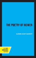 Book Cover for The Poetry of Homer by Samuel Eliot Bassett