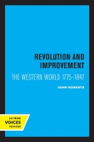 Book Cover for Revolution and Improvement by John Roberts