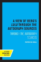 Book Cover for A View of Berg's Lulu by Patricia Hall