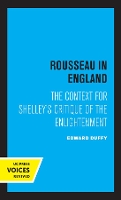 Book Cover for Rousseau in England by Edward Duffy