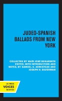 Book Cover for Judeo-Spanish Ballads from New York by Samuel G. Armistead