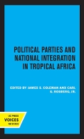 Book Cover for Political Parties and National Integration in Tropical Africa by James S. Coleman