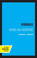 Book Cover for Rimbaud by Edward Ahearn