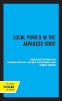 Book Cover for Local Power in the Japanese State by Michio Muramatsu