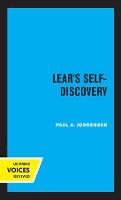 Book Cover for Lear's Self-Discovery by Paul A. Jorgensen