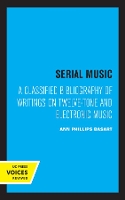 Book Cover for Serial Music by Ann Phillips Basart