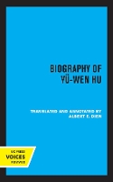 Book Cover for Biography of Yu-Wen Hu by Albert E. Dien