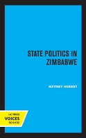 Book Cover for State Politics in Zimbabwe by Jeffrey Herbst