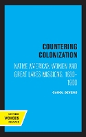 Book Cover for Countering Colonization by Carol Devens