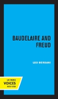 Book Cover for Baudelaire and Freud by Leo Bersani