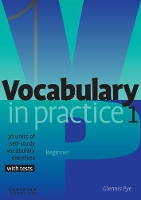 Book Cover for Vocabulary in Practice 1 by Glennis Pye