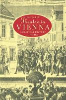 Book Cover for Theatre in Vienna by W E University of Exeter Yates