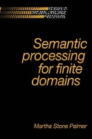 Book Cover for Semantic Processing for Finite Domains by Martha Stone National University of Singapore Palmer