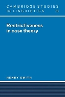 Book Cover for Restrictiveness in Case Theory by Henry Yale University, Connecticut Smith