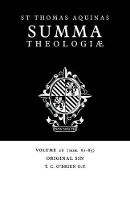 Book Cover for Summa Theologiae: Volume 26, Original Sin by Thomas Aquinas