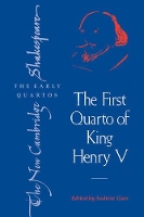 Book Cover for The First Quarto of King Henry V by William Shakespeare