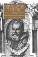 Book Cover for Science, Reading, and Renaissance Literature by Elizabeth Texas Christian University Spiller