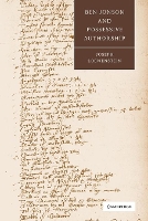 Book Cover for Ben Jonson and Possessive Authorship by Joseph Washington University, St Louis Loewenstein