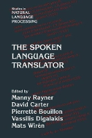 Book Cover for The Spoken Language Translator by Manny SRI International, USA Rayner