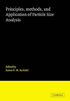 Book Cover for Principles, Methods and Application of Particle Size Analysis by James P. M. Syvitski