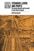 Book Cover for Stewards, Lords and People by D R University of Adelaide Hainsworth