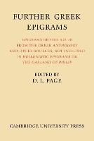 Book Cover for Further Greek Epigrams by Denys L Page