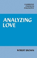 Book Cover for Analyzing Love by Robert Brown