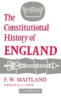 Book Cover for The Constitutional History of England by Frederic William Maitland