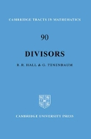 Book Cover for Divisors by Richard R Hall, Gérald Tenenbaum