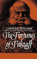 Book Cover for Fortunes of Falstaff by J. Dover Wilson