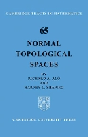 Book Cover for Normal Topological Spaces by Richard A Alo, Harvey L Shapiro