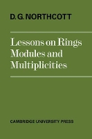 Book Cover for Lessons on Rings, Modules and Multiplicities by D G Northcott
