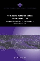 Book Cover for Conflict of Norms in Public International Law by Joost Institut Universitaire de Hautes Etudes Internationales, Geneva Pauwelyn